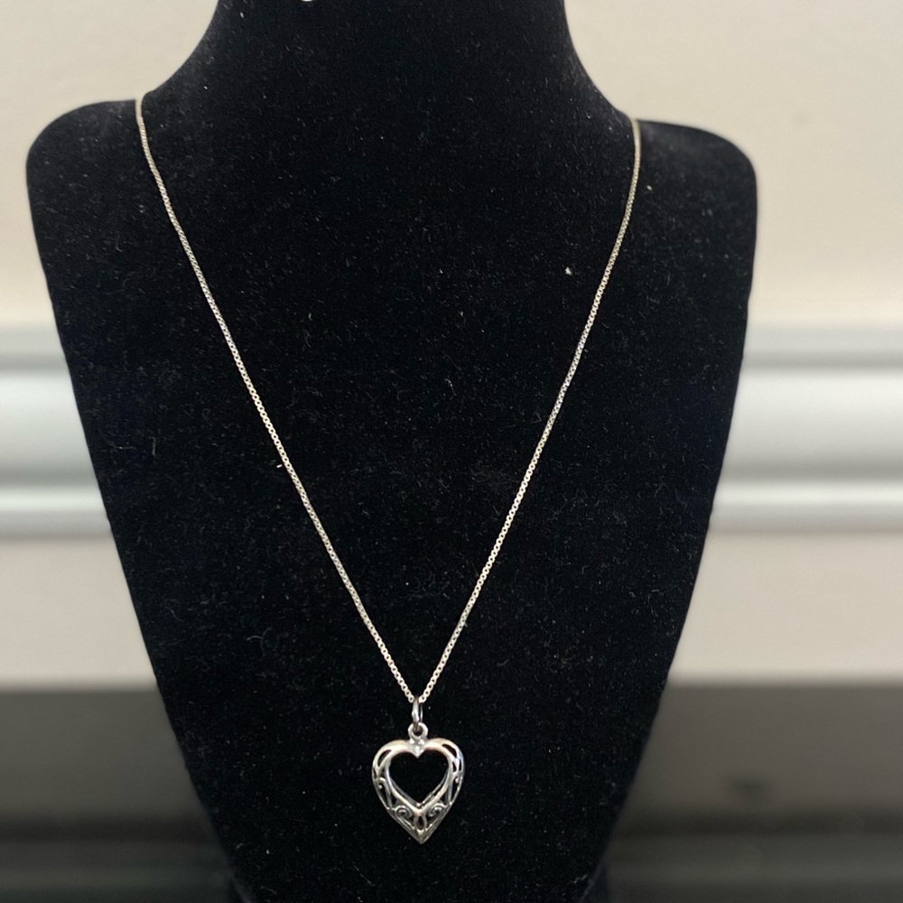 Vintage 925 silver chain necklace